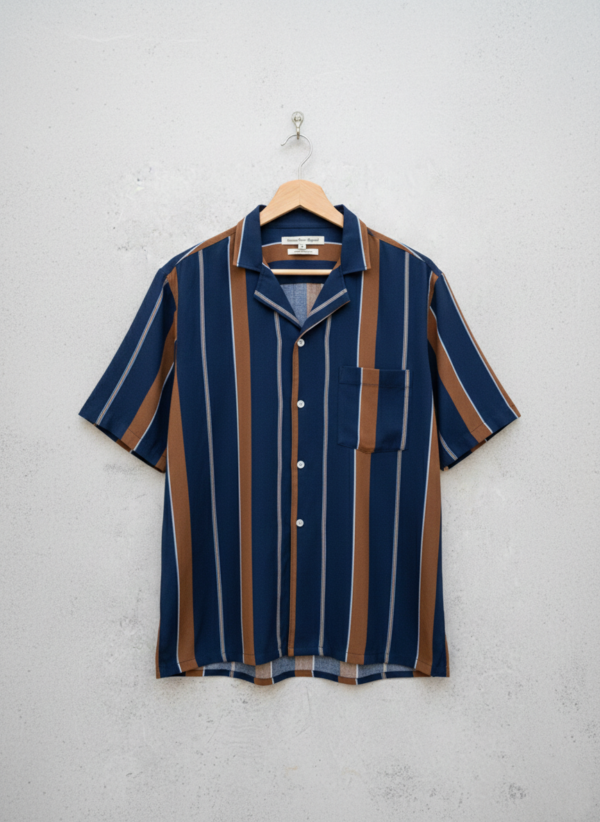 Cuban Collar China Fabric Shirt cuban-collar-china-fabric-shirt