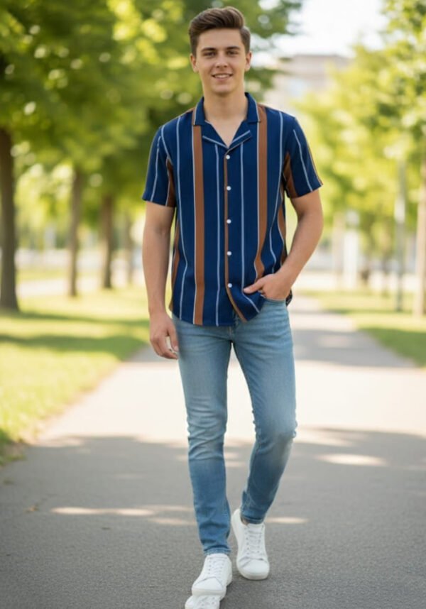 Cuban Collar China Fabric Shirt cuban-collar-china-fabric-shirt