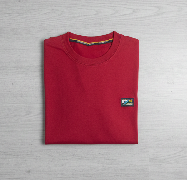 men’s-china-fabric-t-shirt Men’s China Fabric T-Shirt – Lunera Core Red Tee